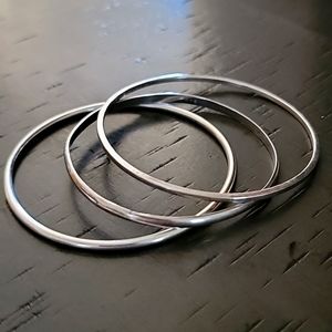 925 mexican silver  set of 3 bracelets